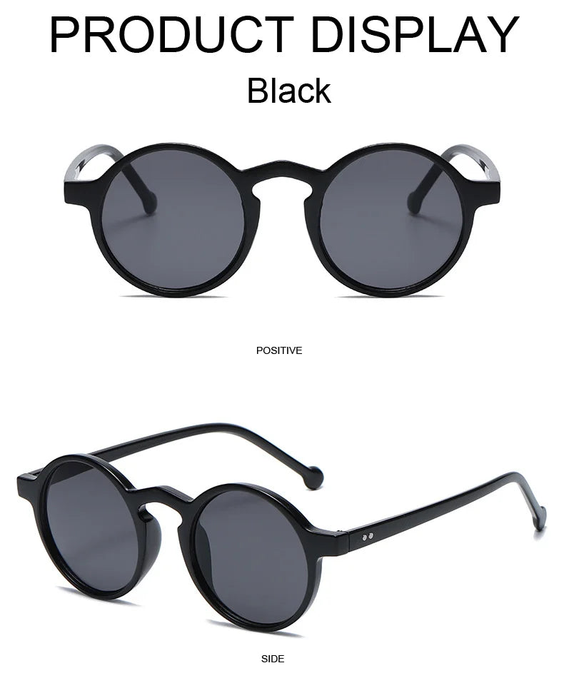 round cat eye sunglasses