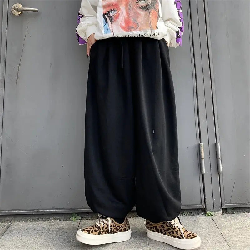 drawstring vintage pants