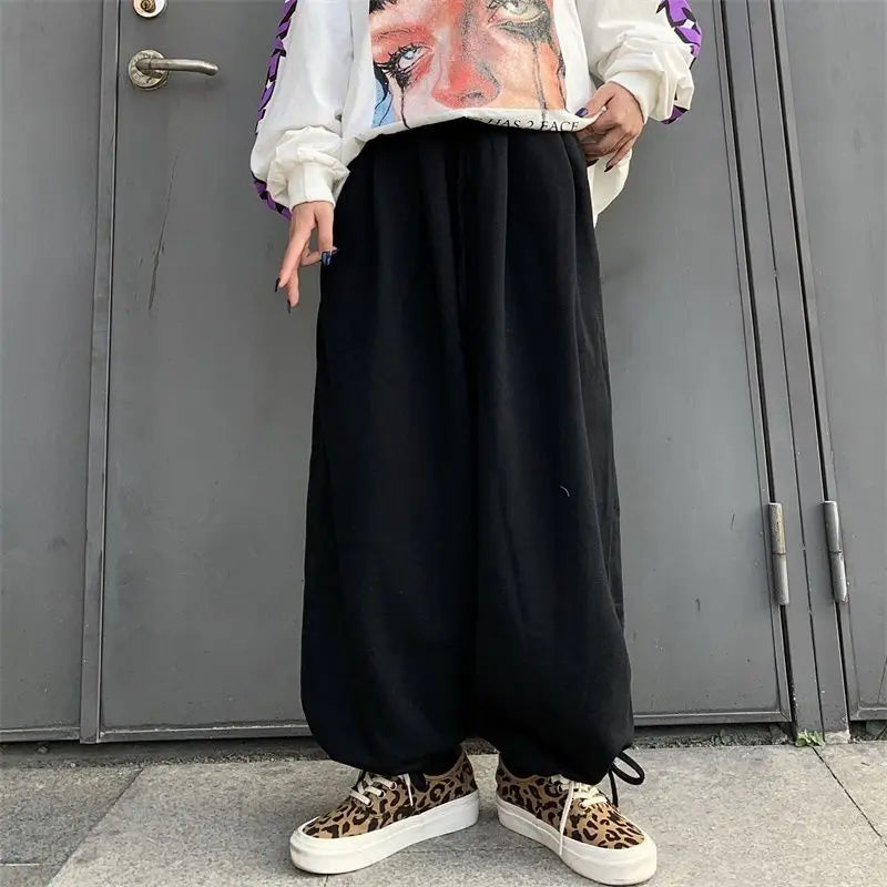 drawstring vintage pants