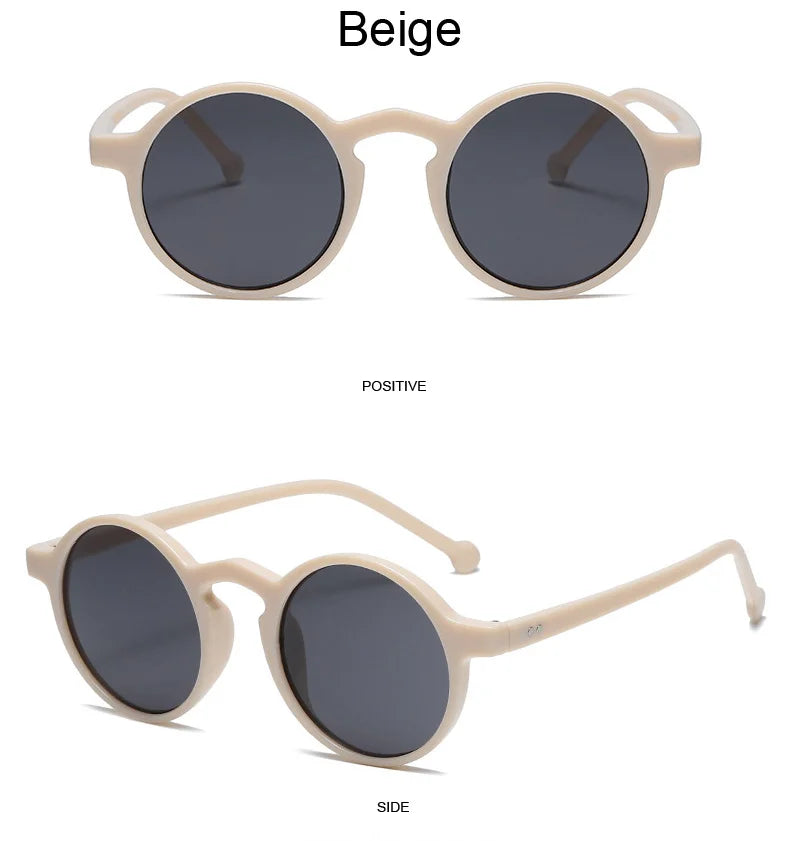 round cat eye sunglasses