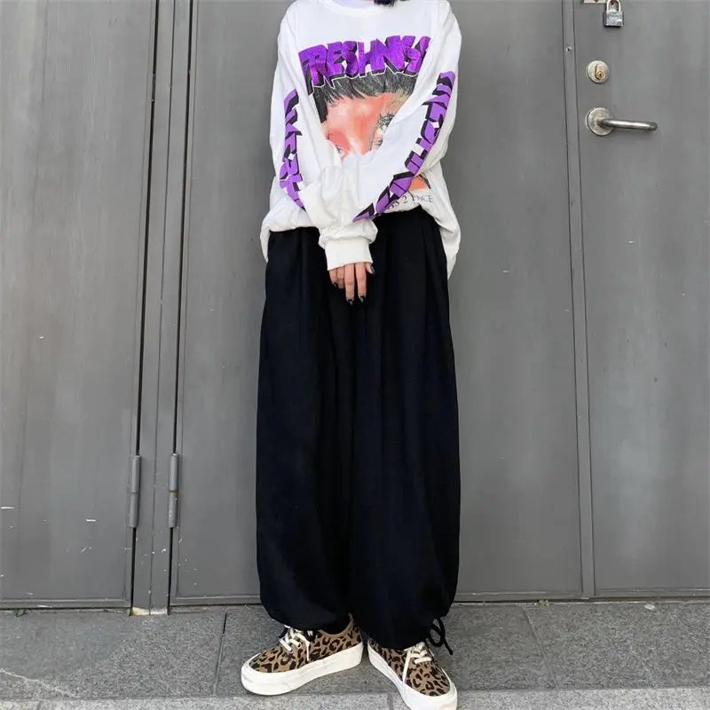 drawstring vintage pants