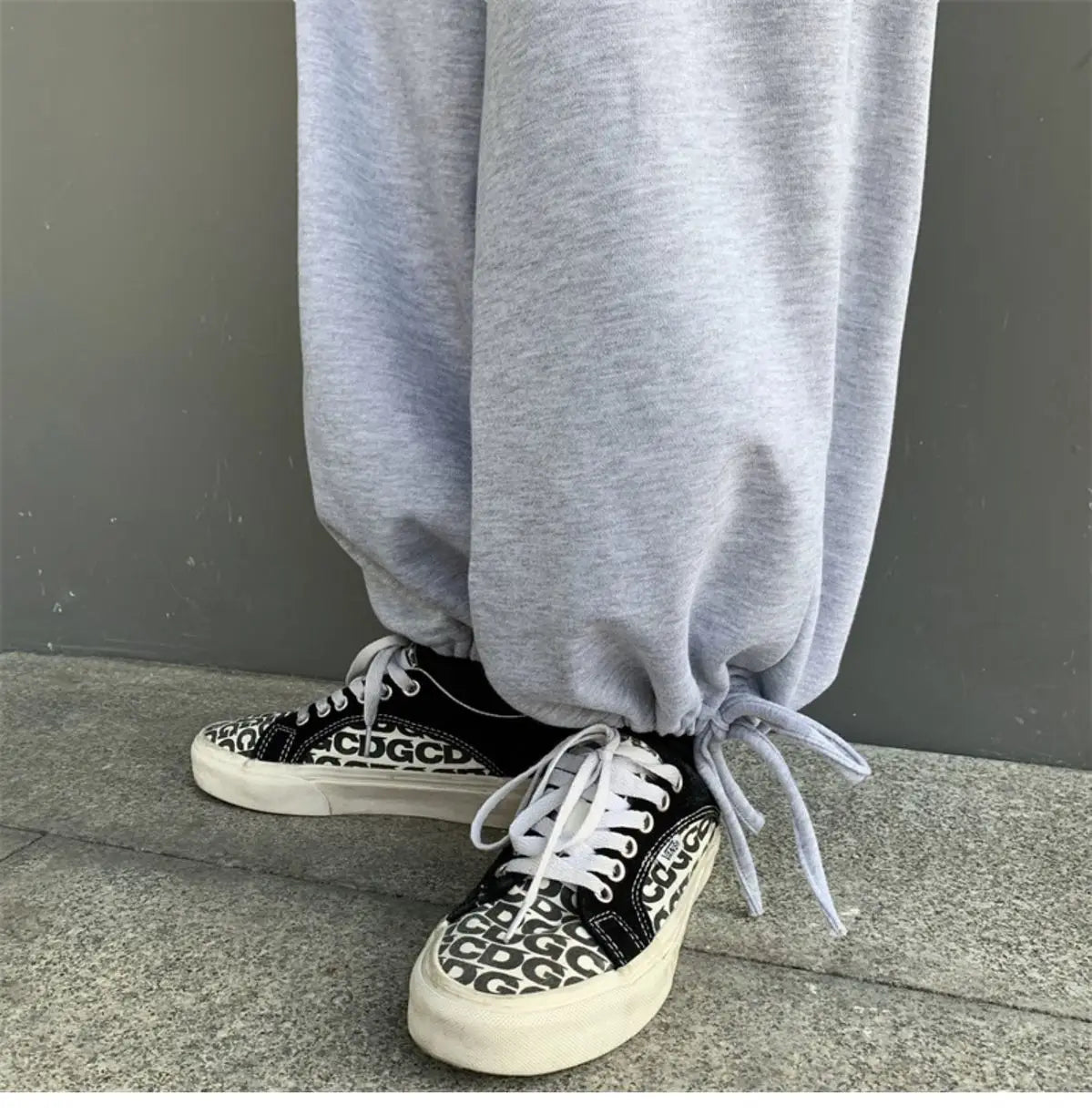 drawstring vintage pants