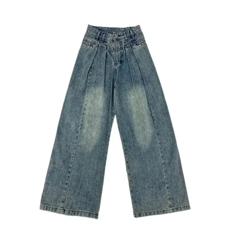 retro wide leg jeans