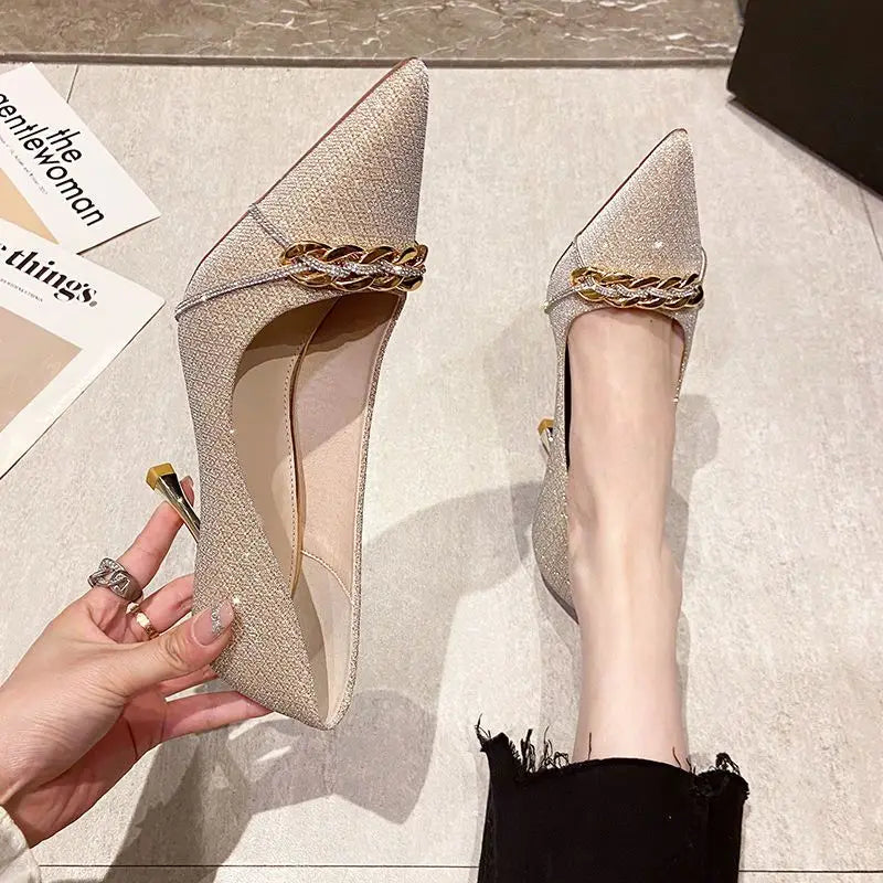 formal pointed toe high heels