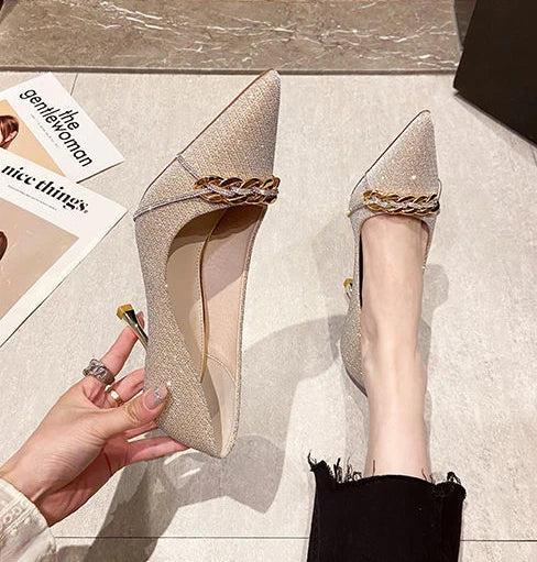 formal pointed toe high heels