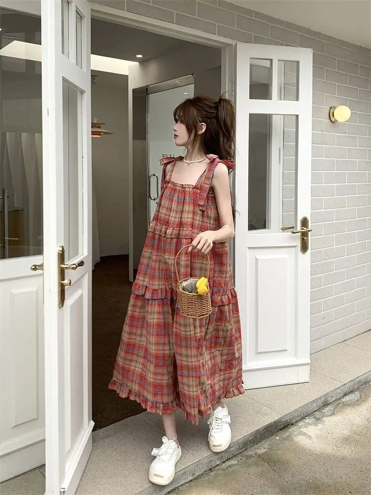 vintage plaid dresses