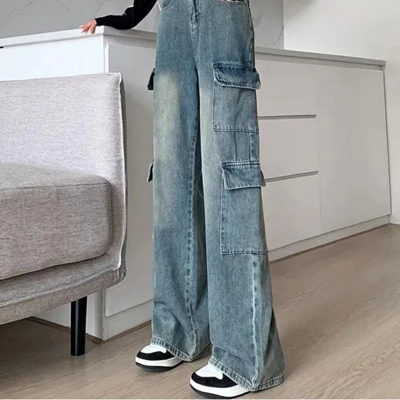 baggy cargo jeans