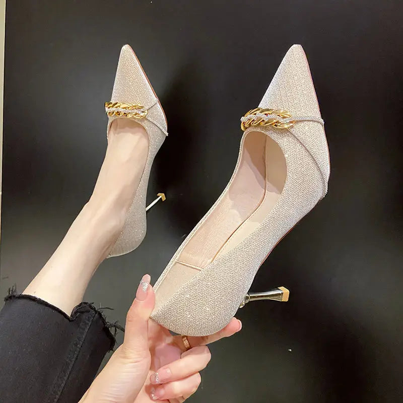 formal pointed toe high heels