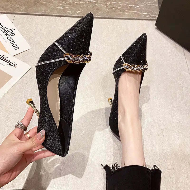 formal pointed toe high heels