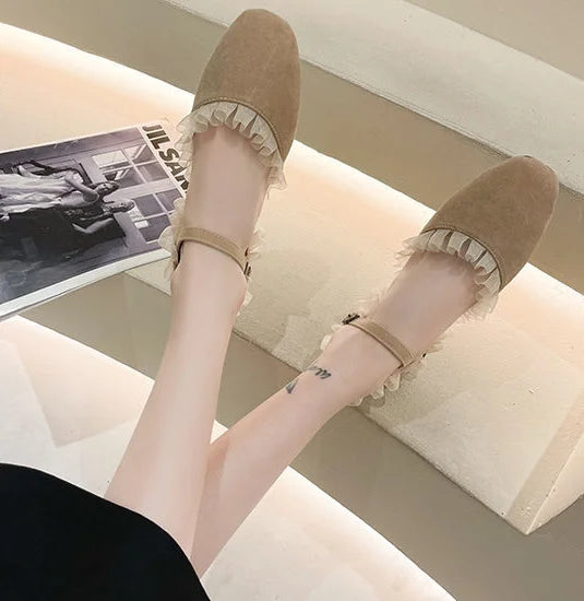 square toe flat sandals