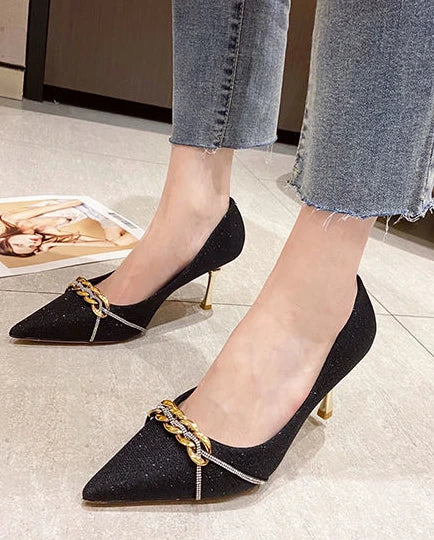 formal pointed toe high heels