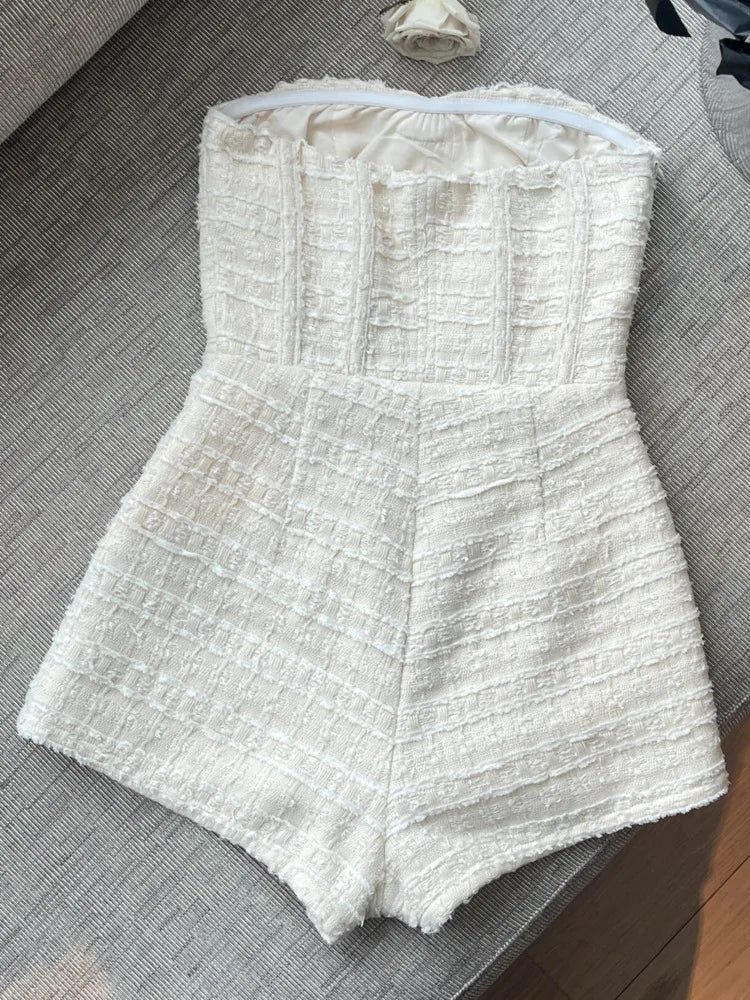 sexy sleeveless playsuit