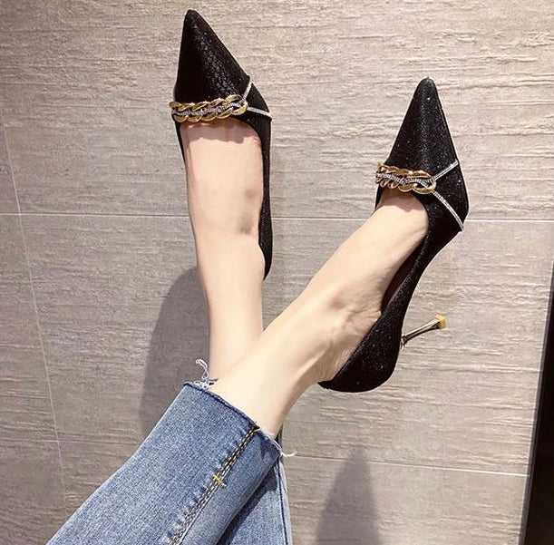 formal pointed toe high heels