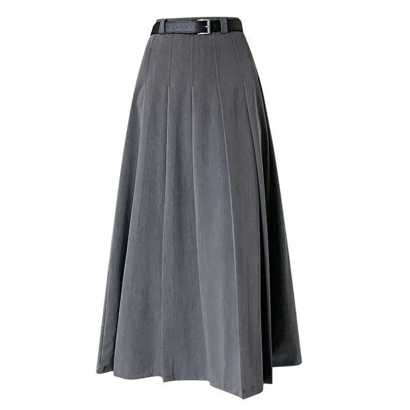 midi design fold skirts