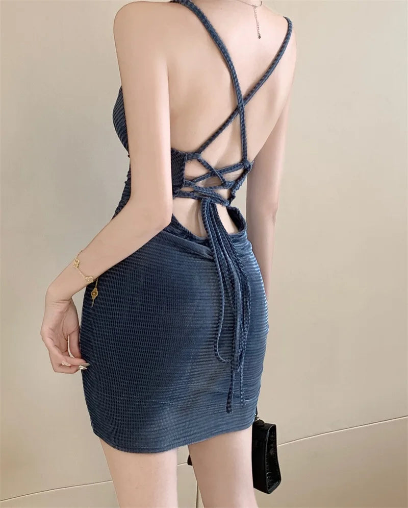 spaghetti strap mini dresses