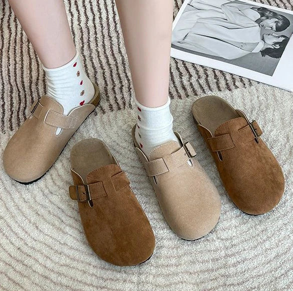 low heel rubber slippers