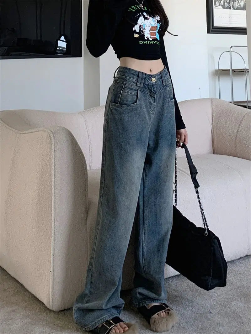 vintage wide leg jeans