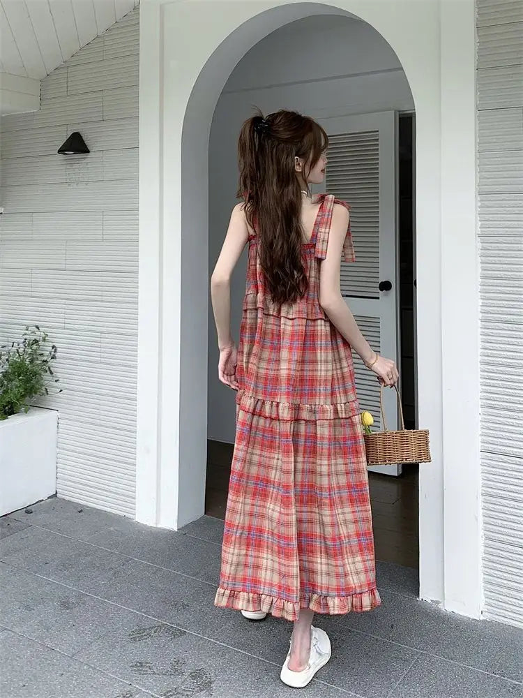 vintage plaid dresses