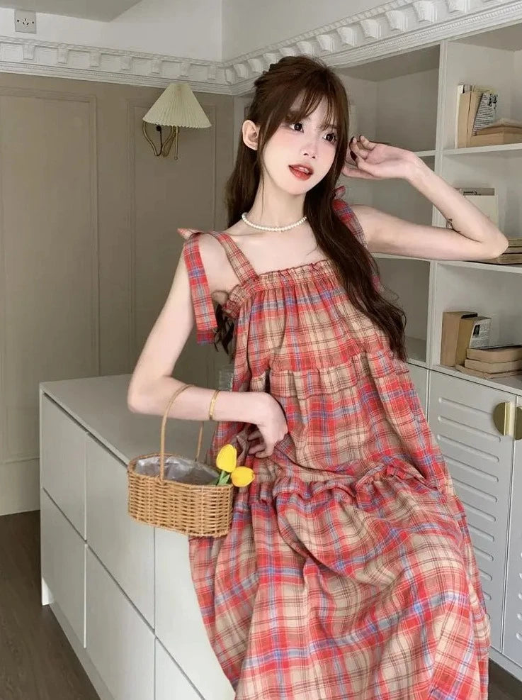 vintage plaid dresses