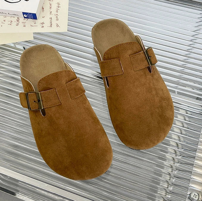 low heel rubber slippers