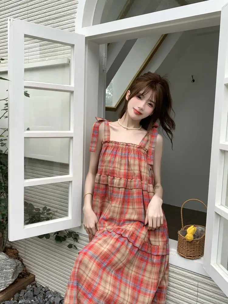 vintage plaid dresses