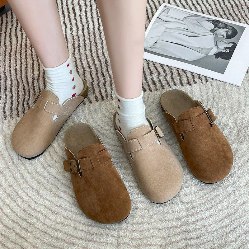 low heel rubber slippers