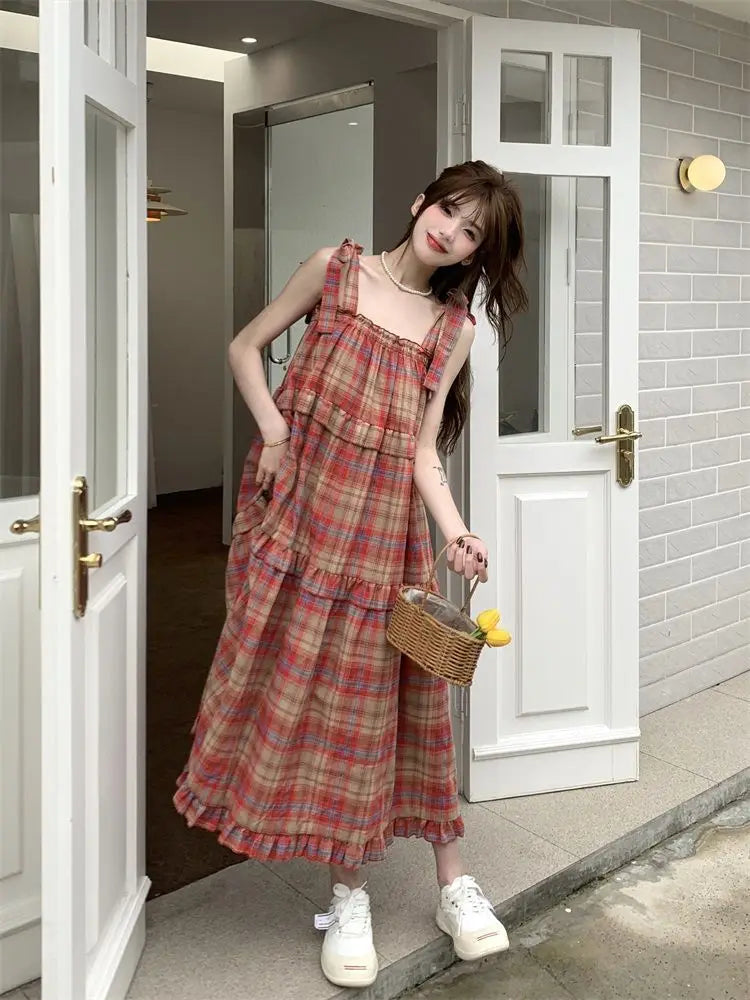 vintage plaid dresses